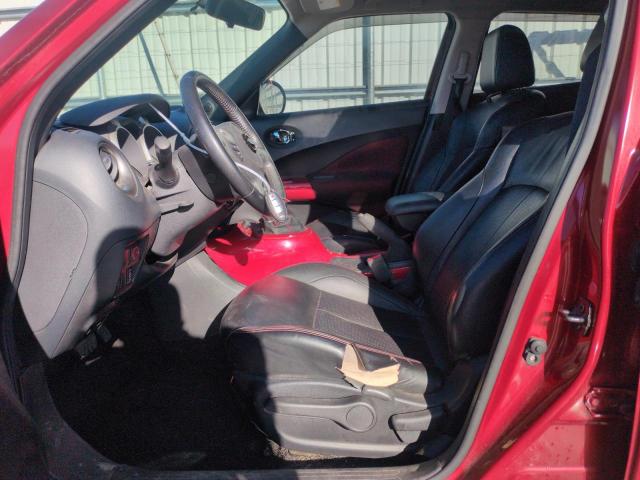  NISSAN JUKE 2013 Красный