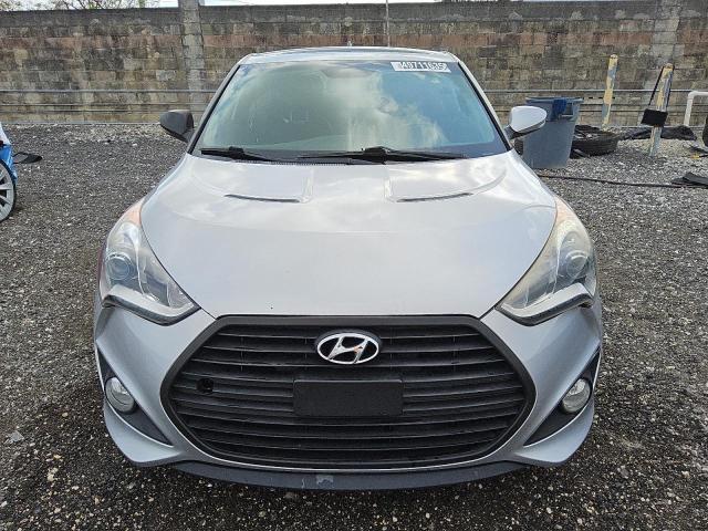 Coupet HYUNDAI VELOSTER 2014 Srebrny