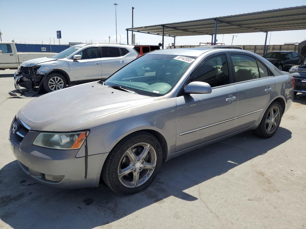 2008 Hyundai Sonata Se na sprzedaż w Anthony, TX - Top/Roof