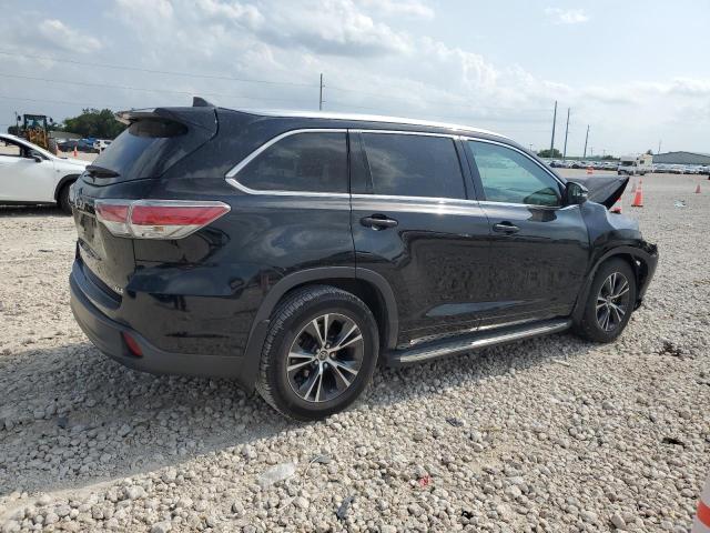  TOYOTA HIGHLANDER 2016 Черный