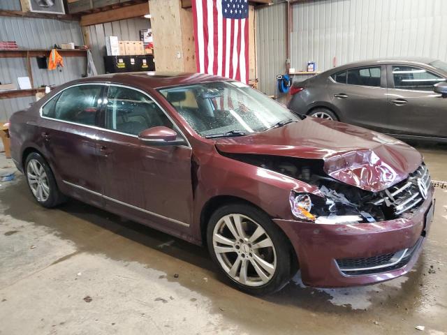  VOLKSWAGEN PASSAT 2012 Burgundy