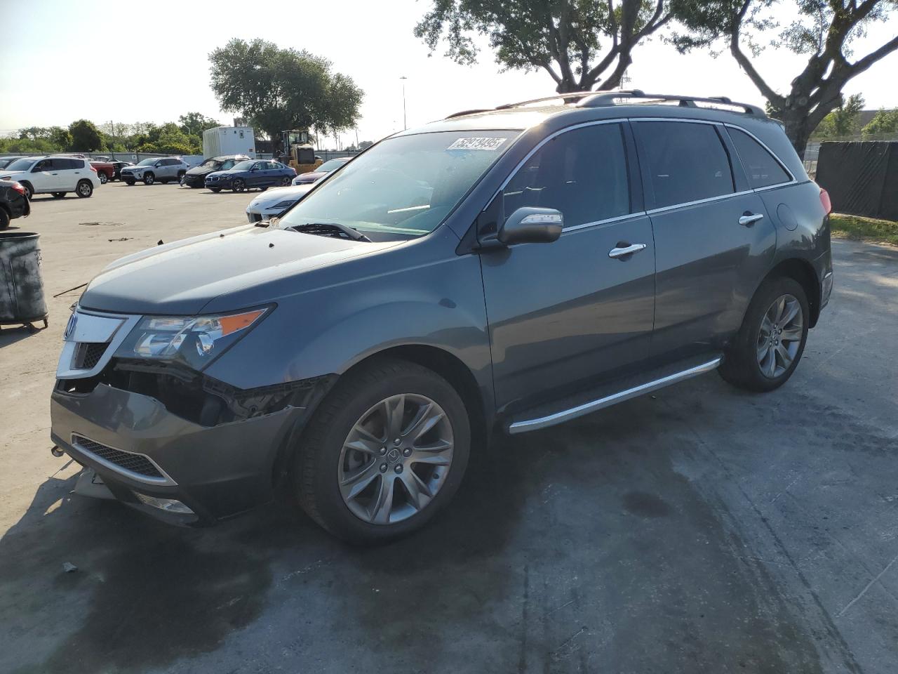 2011 Acura Mdx Advance للبيع في Orlando، FL - Front End