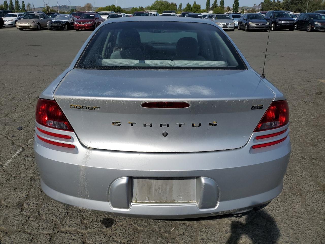 2006 Dodge Stratus Sxt VIN: 1B3AL46T96N220934 Lot: 54991035