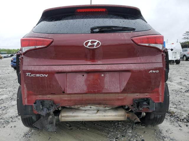 HYUNDAI TUCSON 2017 Burgundy