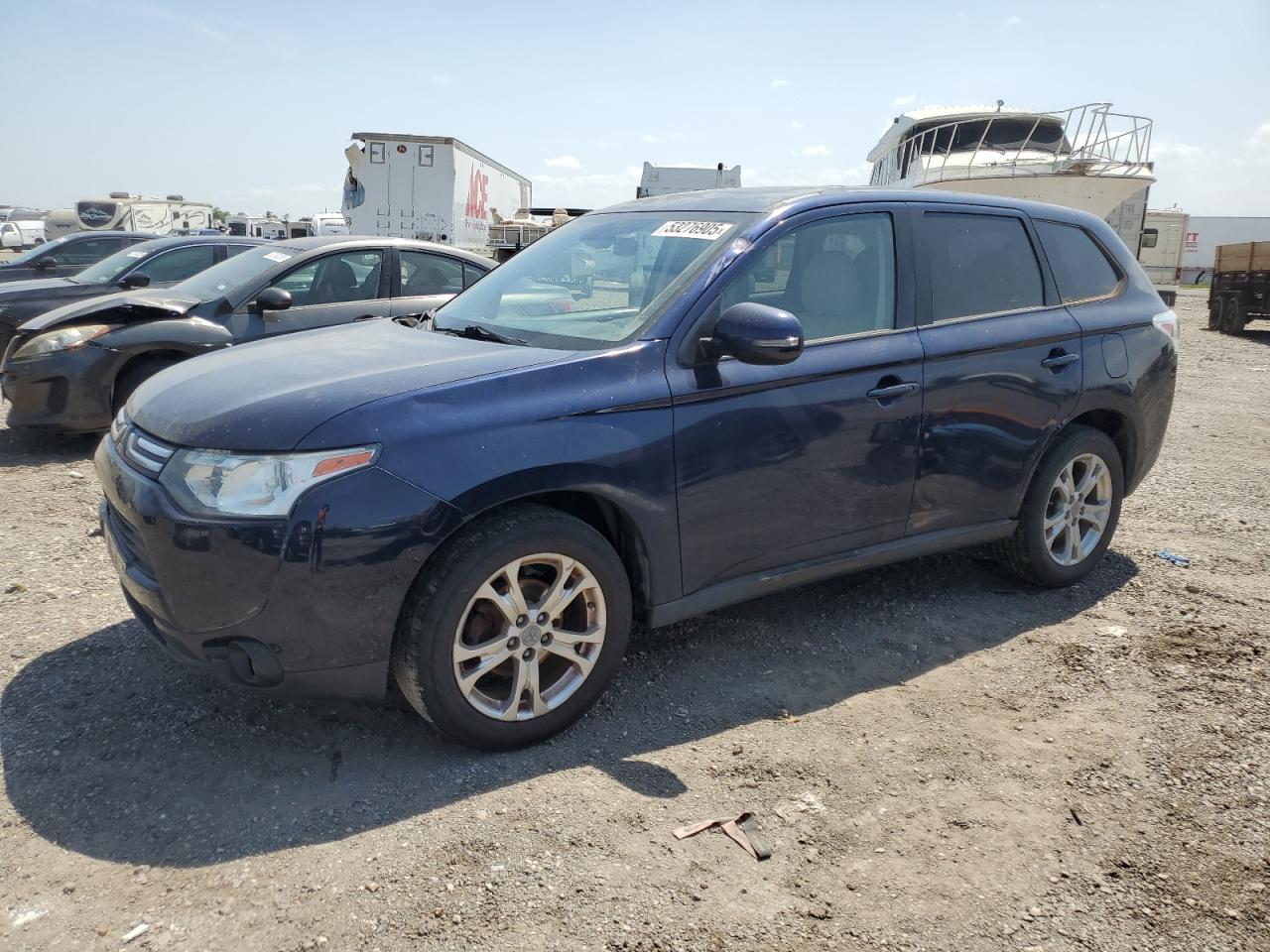 2014 Mitsubishi Outlander Se en Venta en Houston, TX - Front End