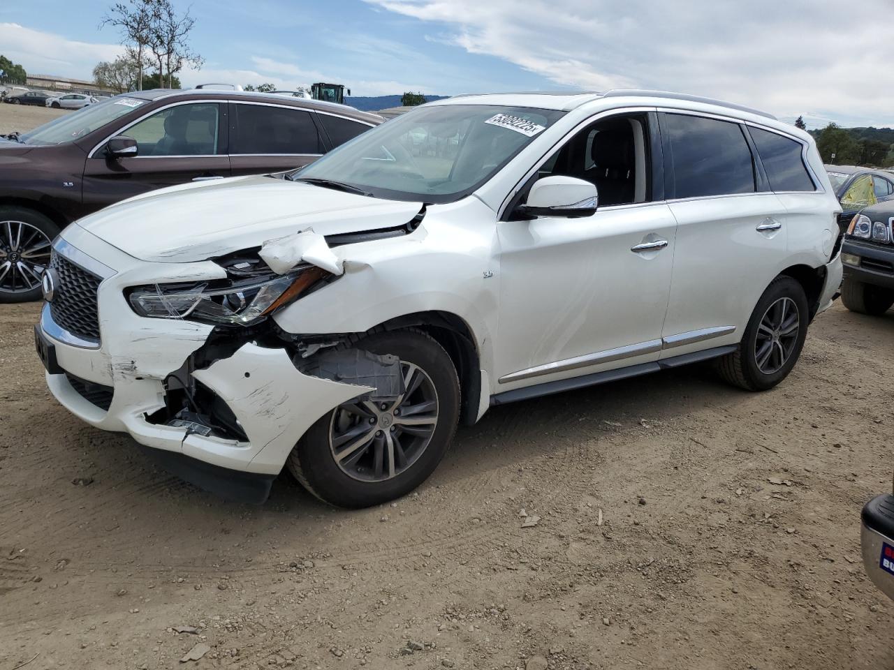 2017 Infiniti Qx60 за продажба в San Martin, CA - Front End