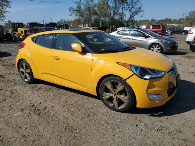  HYUNDAI VELOSTER 2016 Żółty