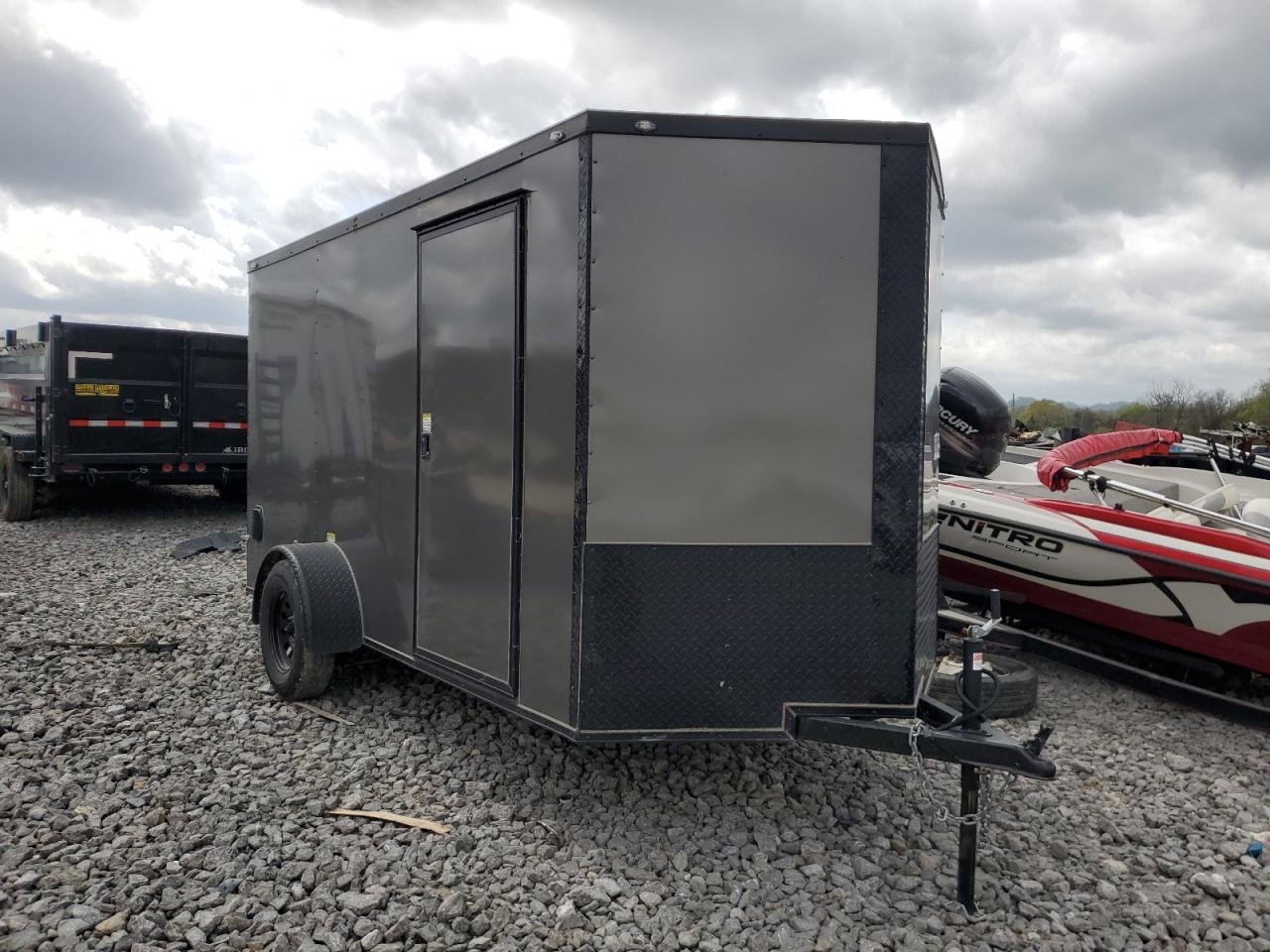 2025 Golden 6X12Sa Enclosed Cargo Trailer for Sale in Madisonville, TN - Minor Dent/Scratches