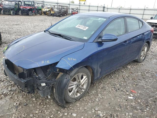  HYUNDAI ELANTRA 2019 Синий