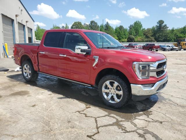  FORD F-150 2022 Красный
