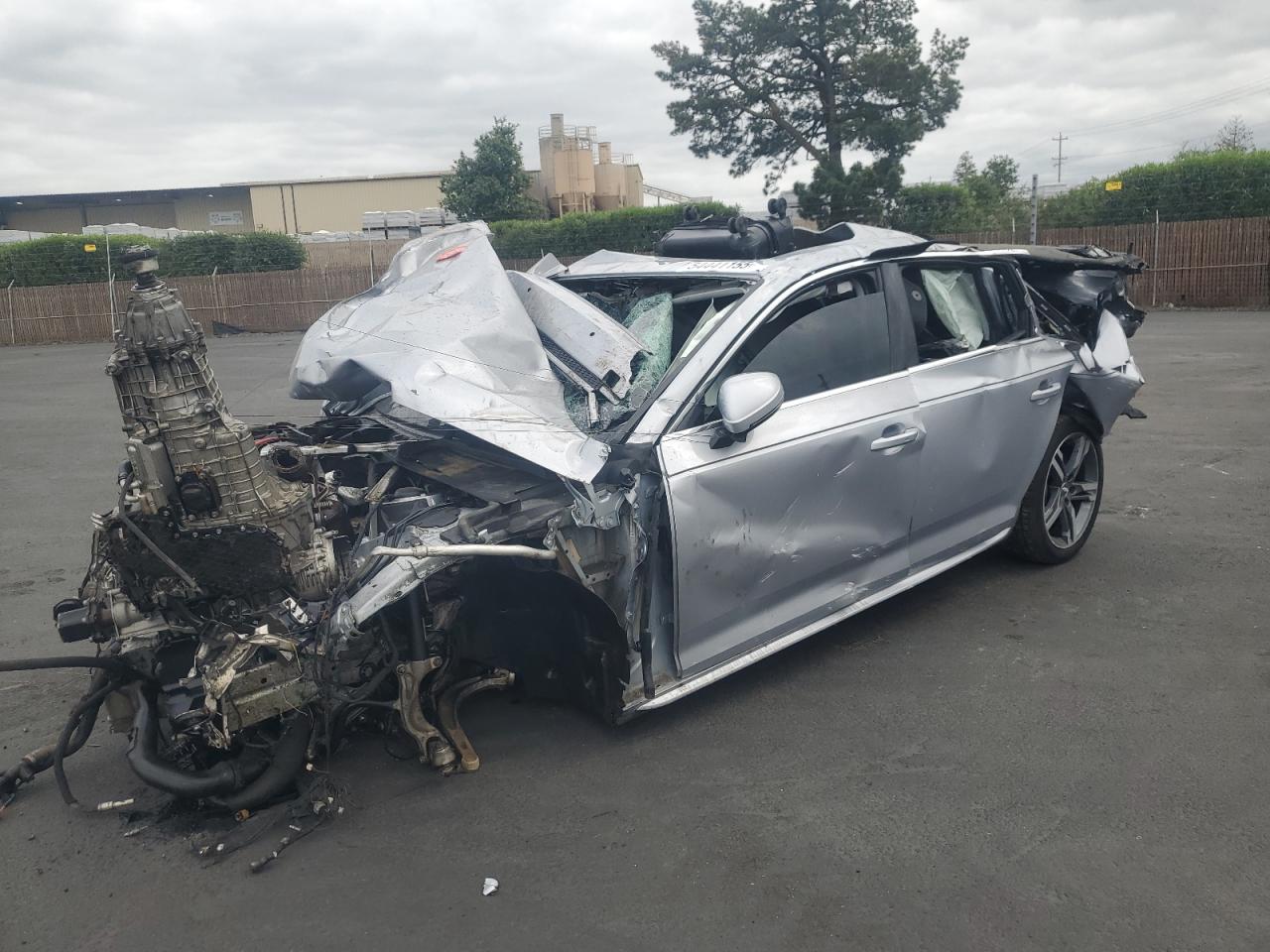 2018 Audi A4 Premium Plus продається в San Martin, CA - Rollover