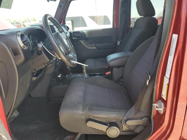  JEEP WRANGLER 2012 Czerwony