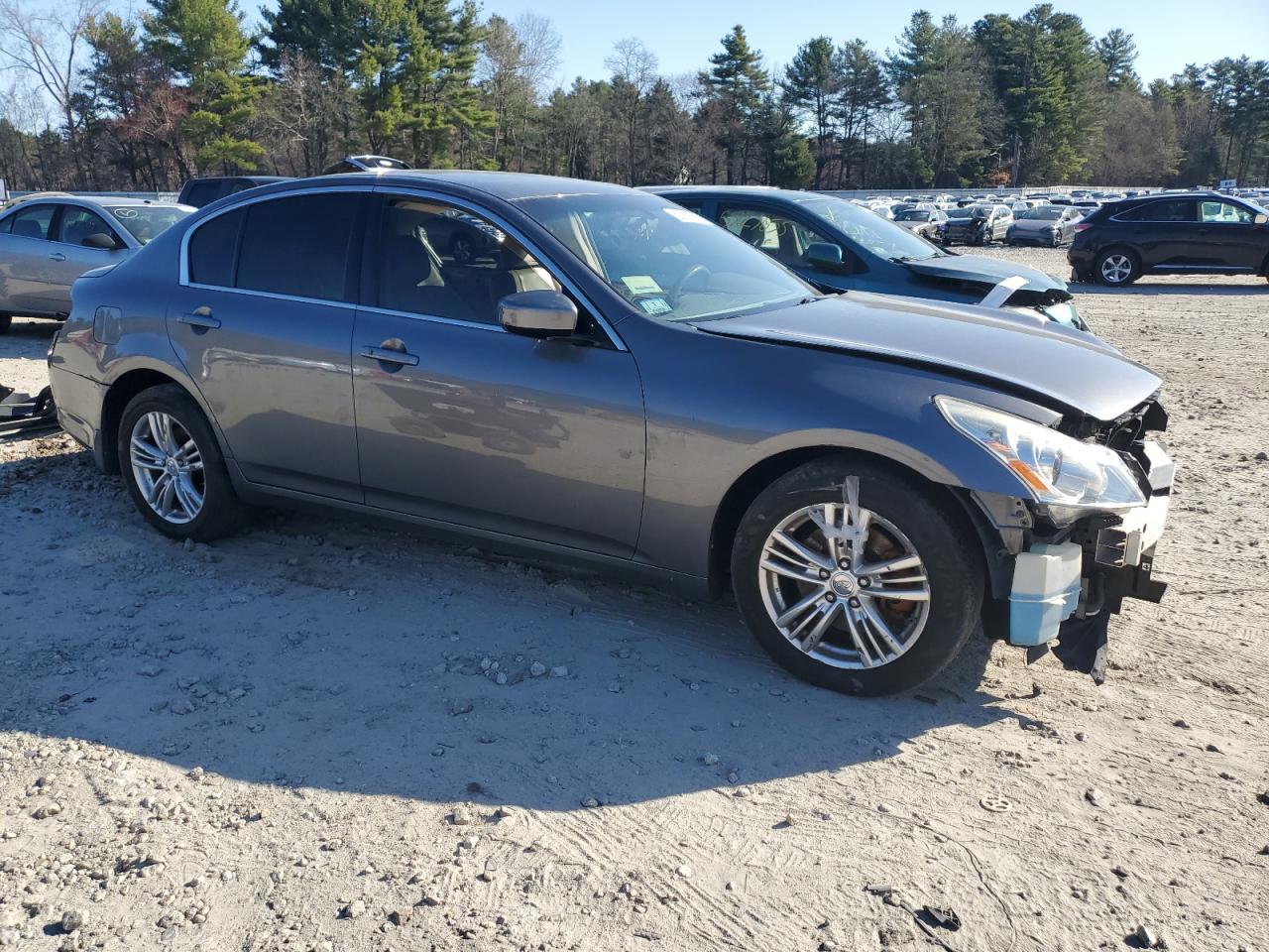 2012 Infiniti G37 at MA - Mendon: JN1CV6AR6CM****** - Copart