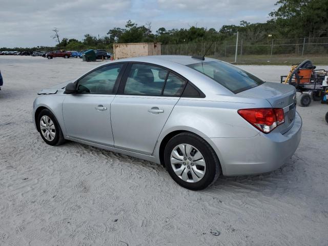 Sedans CHEVROLET CRUZE 2015 Srebrny
