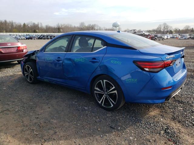  NISSAN SENTRA 2021 Синий