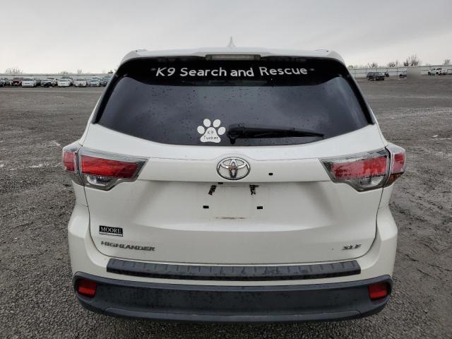  TOYOTA HIGHLANDER 2016 Biały