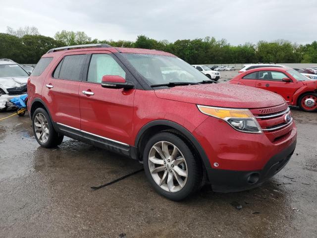  FORD EXPLORER 2012 Czerwony