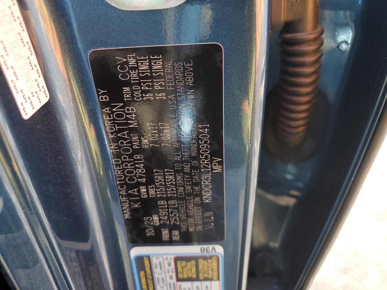 2024 Kia Niro Wind VIN: KNDCR3L12R5095041 Lot: 53808635