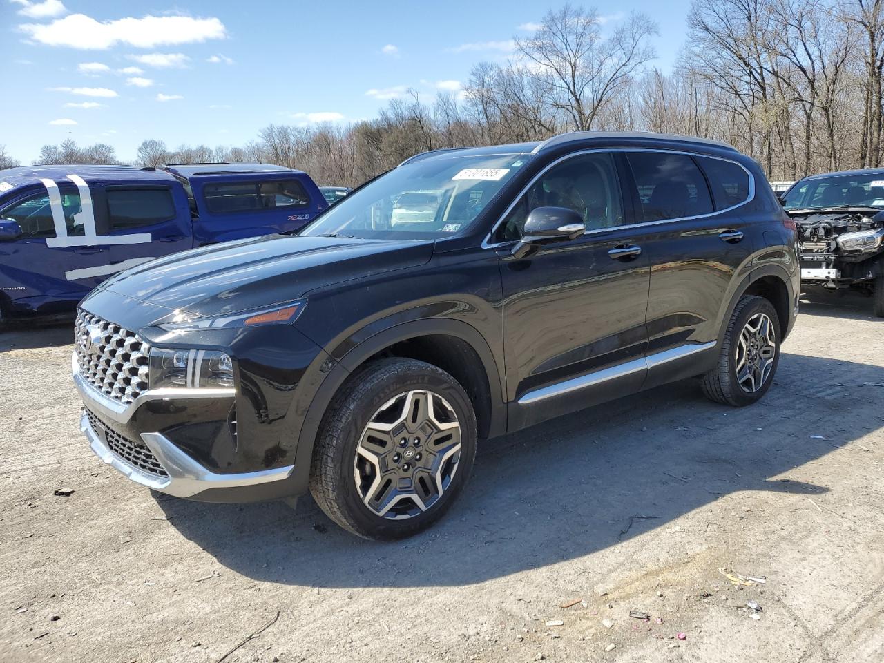 2023 Hyundai Santa Fe Limited en Venta en Ellwood City, PA - Rear End
