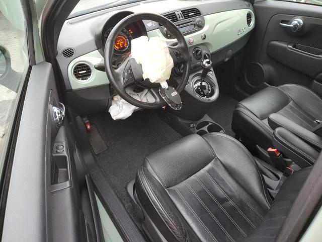  FIAT 500 2014 Зеленый