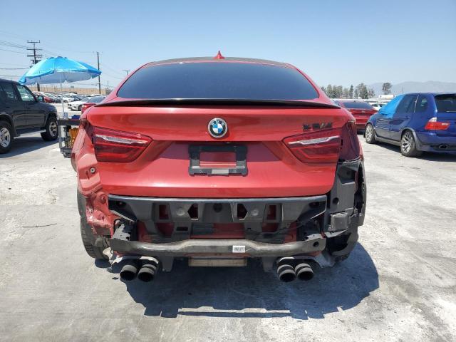 Паркетники BMW X6 2017 Красный