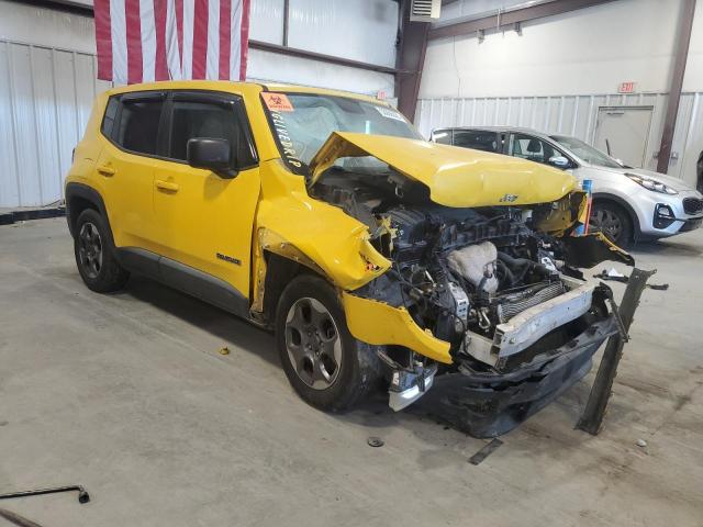  JEEP RENEGADE 2016 Żółty