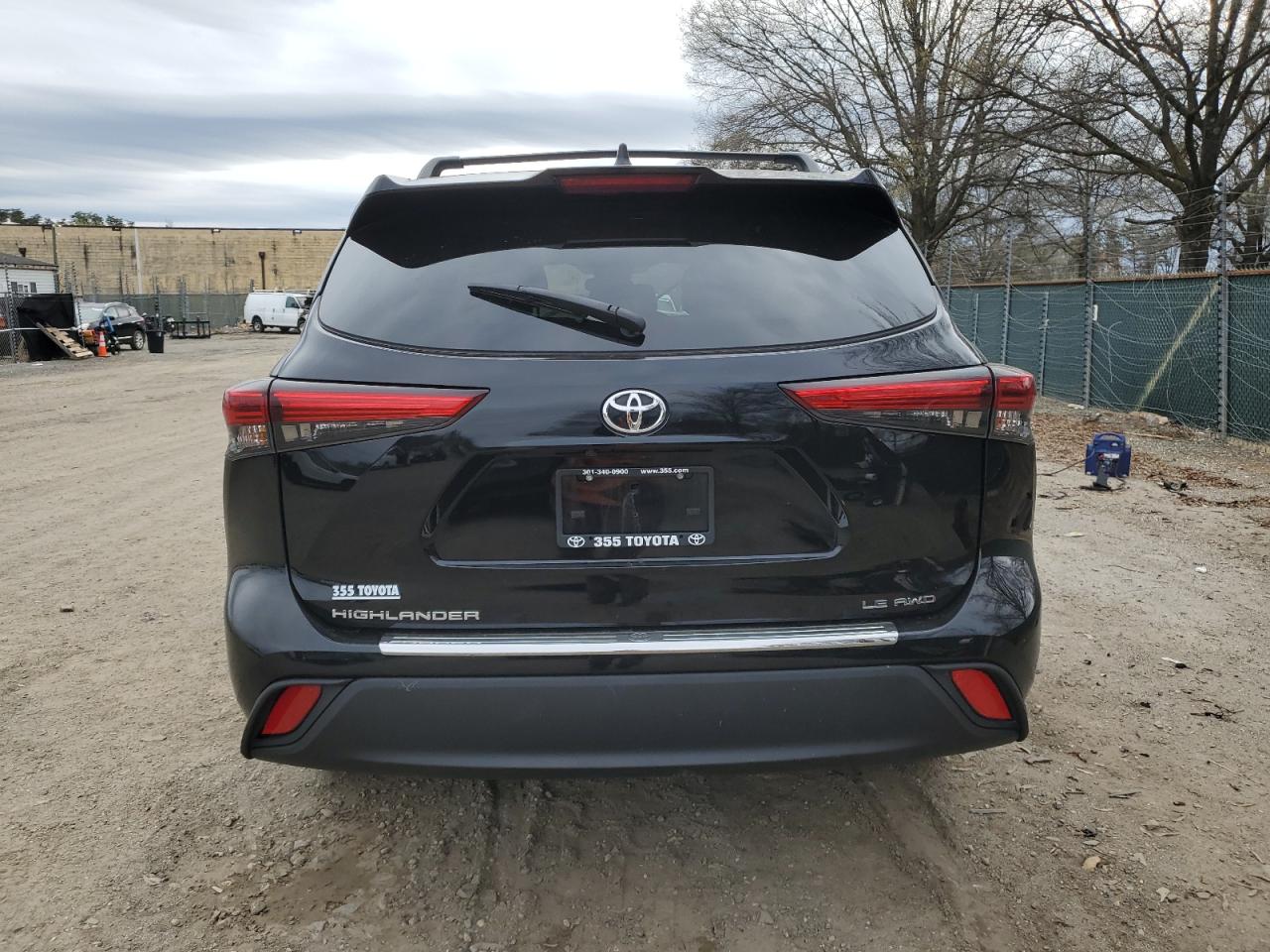 2022 Toyota Highlander L VIN: 5TDBZRBHXNS183031 Lot: 51378575