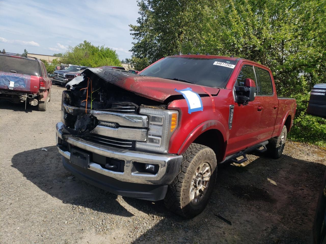 2019 Ford F350 Super Duty на продаже в Woodburn, OR - Burn - Engine