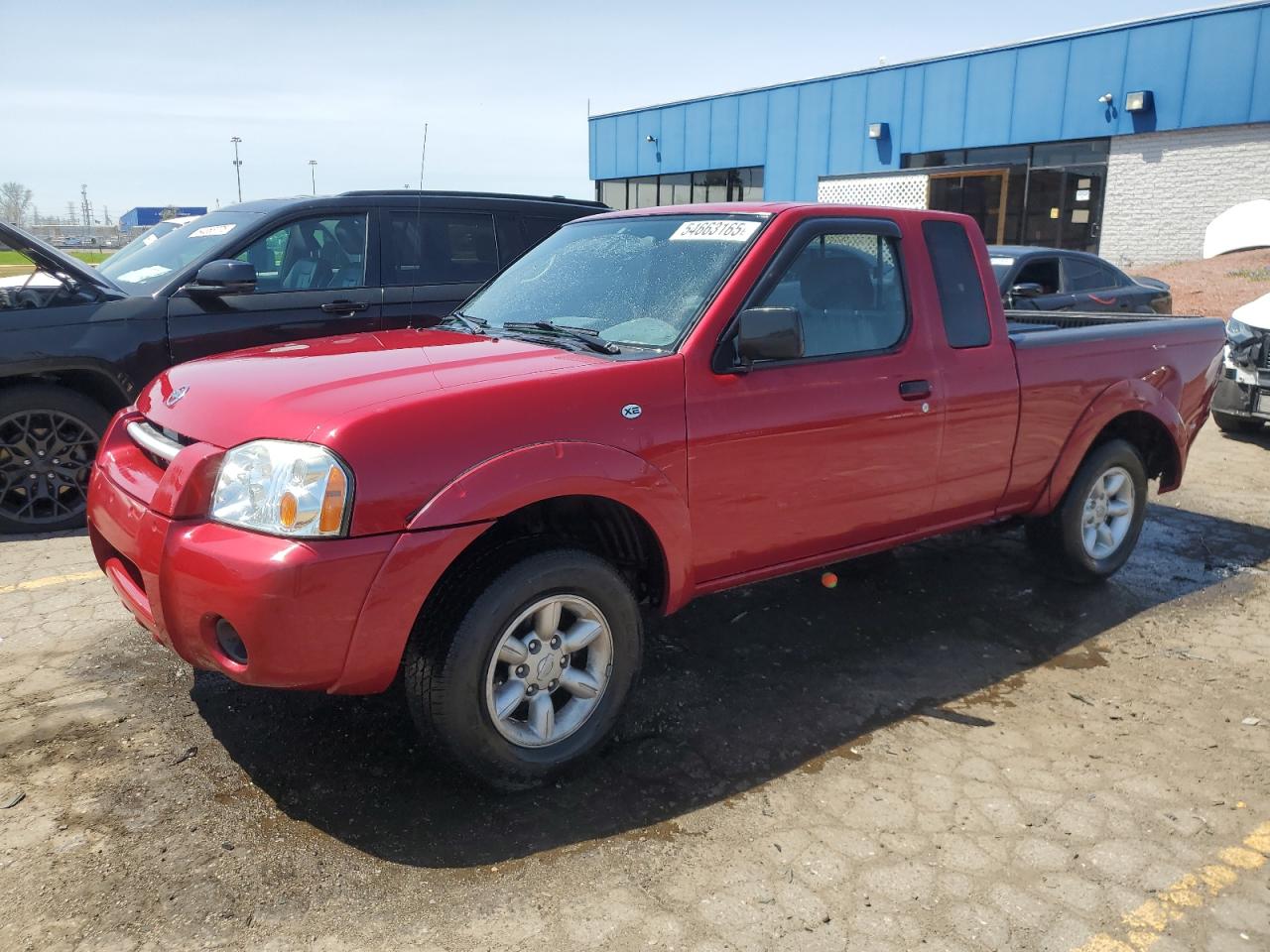 2003 Nissan Frontier King Cab Xe იყიდება Woodhaven-ში, MI - Rear End