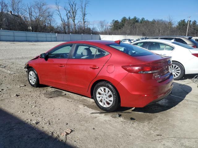 Седани HYUNDAI ELANTRA 2017 Червоний