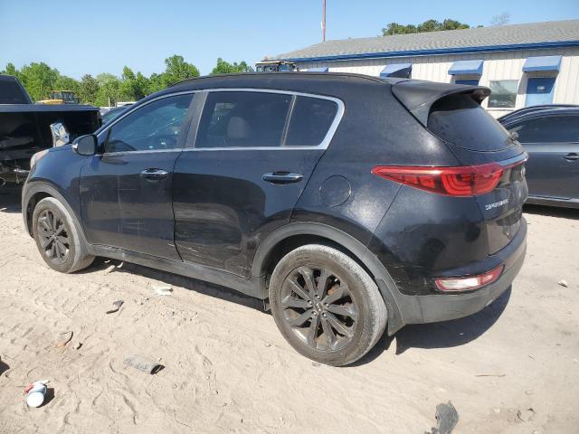  KIA SPORTAGE 2018 Чорний