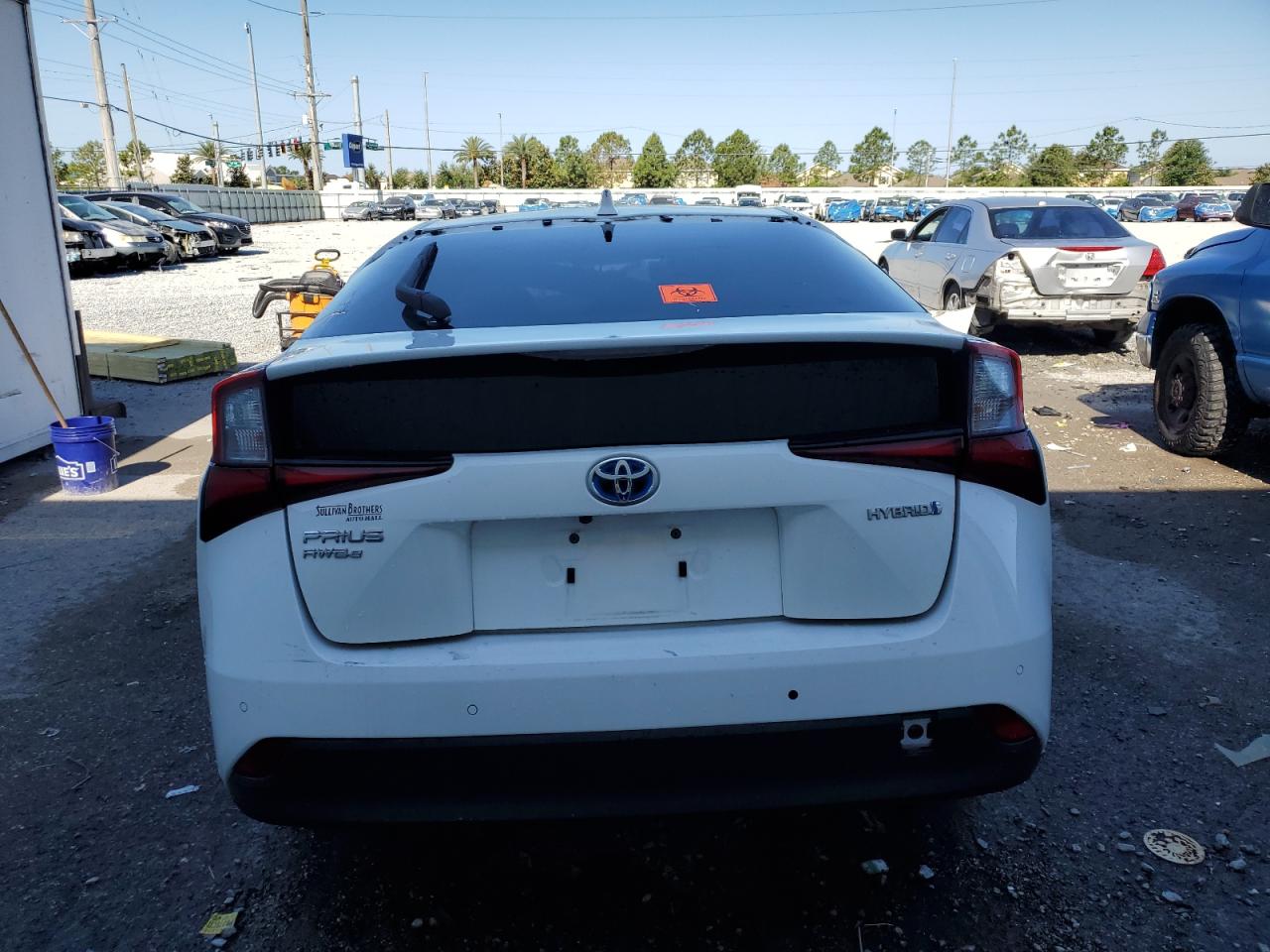 2021 Toyota Prius Le VIN: JTDL9MFU9M3022975 Lot: 53810615