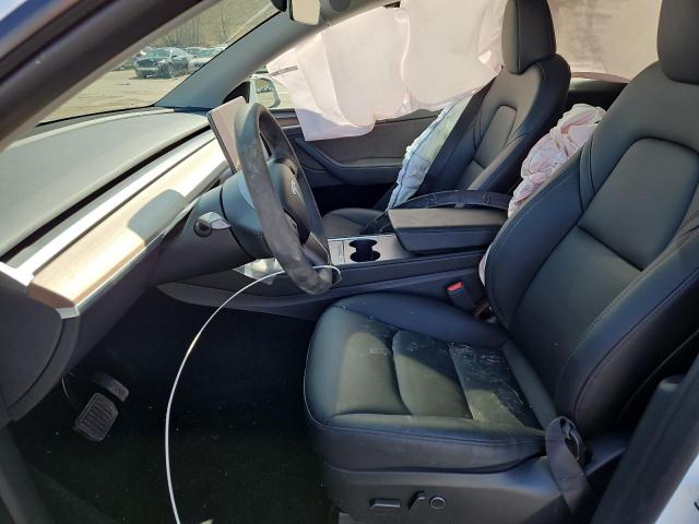  TESLA MODEL Y 2024 Белы