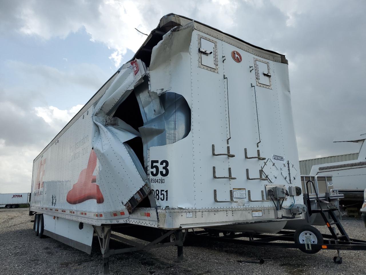 2015 Great Dane Cs1-1314-22053 Dry Van Trailer zu verkaufen in Houston, TX - Top/Roof