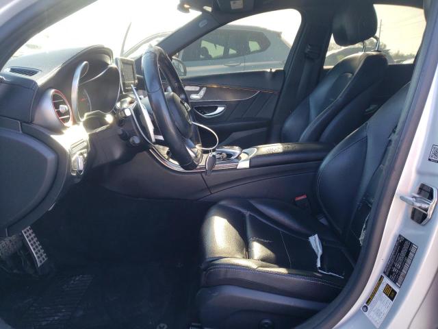 Sedans MERCEDES-BENZ C-CLASS 2015 Srebrny
