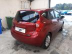 2014 NISSAN NOTE ACENT for sale at Copart BELFAST