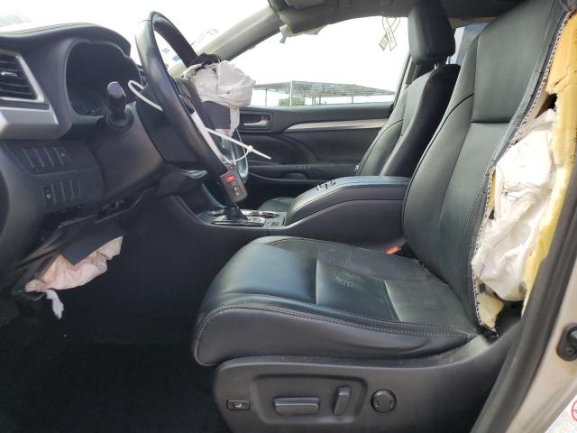  TOYOTA HIGHLANDER 2016 Gold
