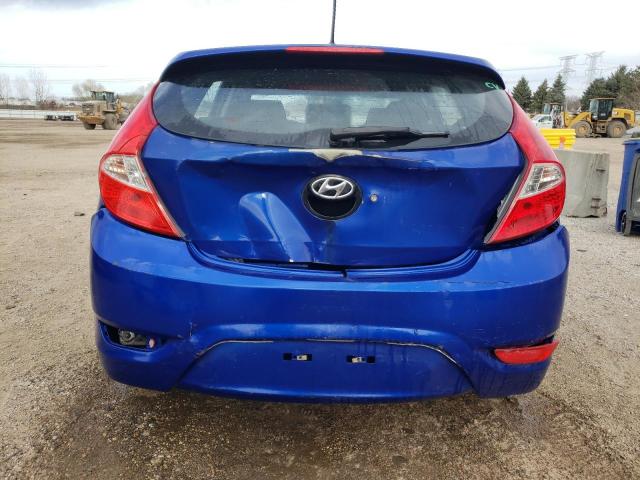  HYUNDAI ACCENT 2012 Синий