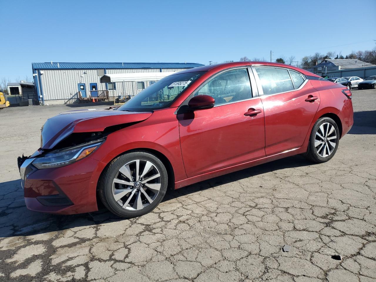 2020 Nissan Sentra Sv للبيع في Pennsburg، PA - Front End