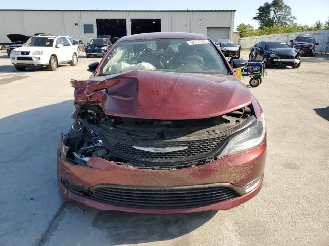 Sedans CHRYSLER 200 2017 Burgundy