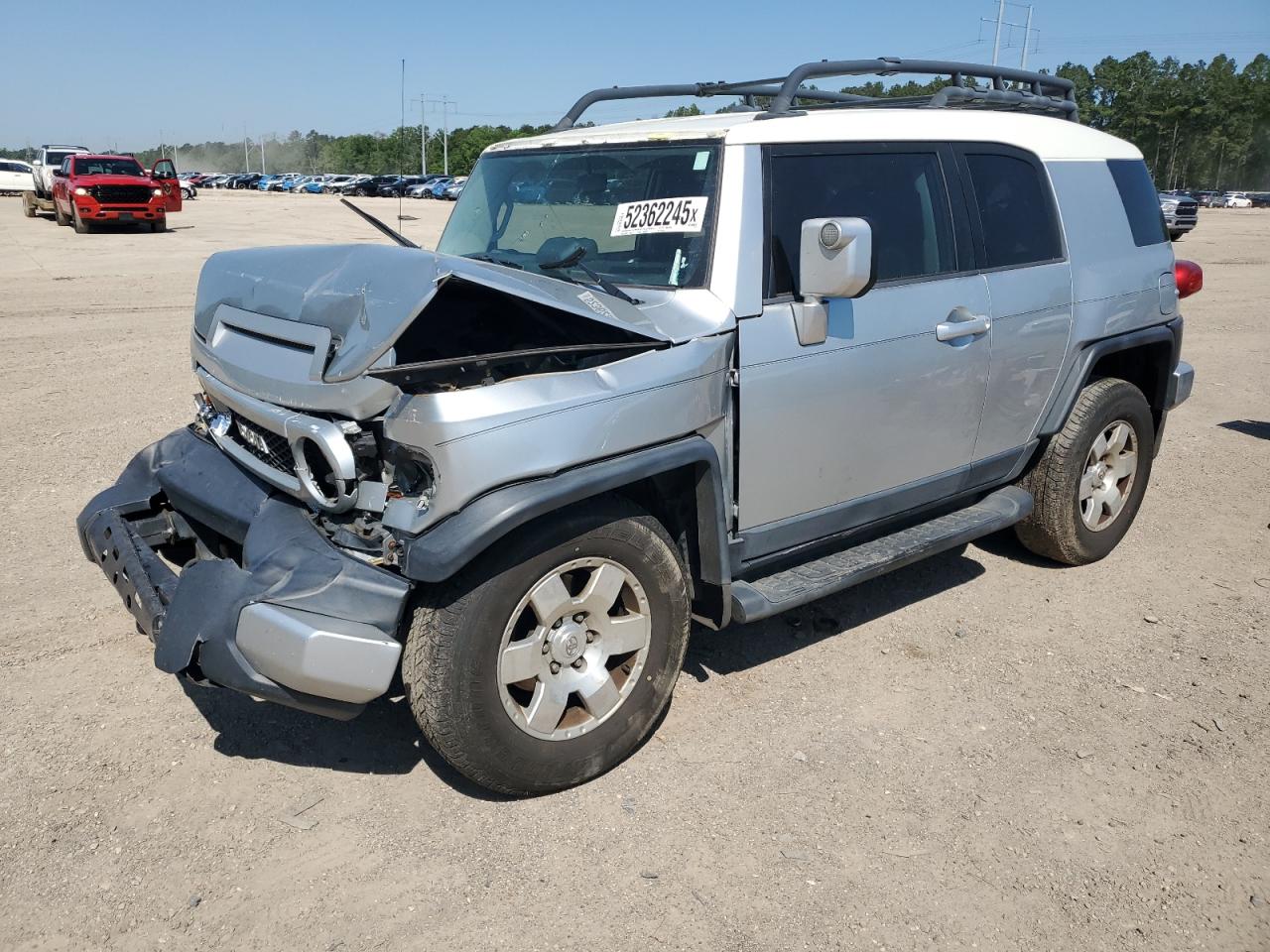 2007 Toyota Fj Cruiser de vânzare în Greenwell Springs, LA - Front End