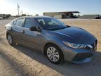 2020 Nissan Sentra S продається в San Antonio, TX - Hail