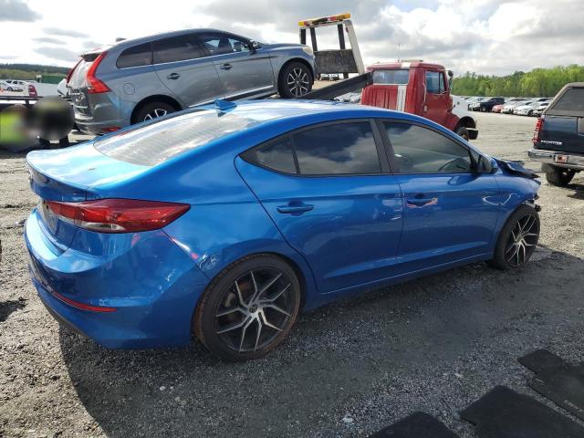  HYUNDAI ELANTRA 2018 Granatowy