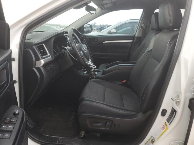  TOYOTA HIGHLANDER 2019 Biały