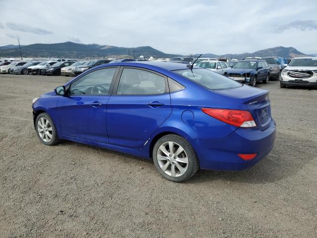 Sedans HYUNDAI ACCENT 2013 Granatowy