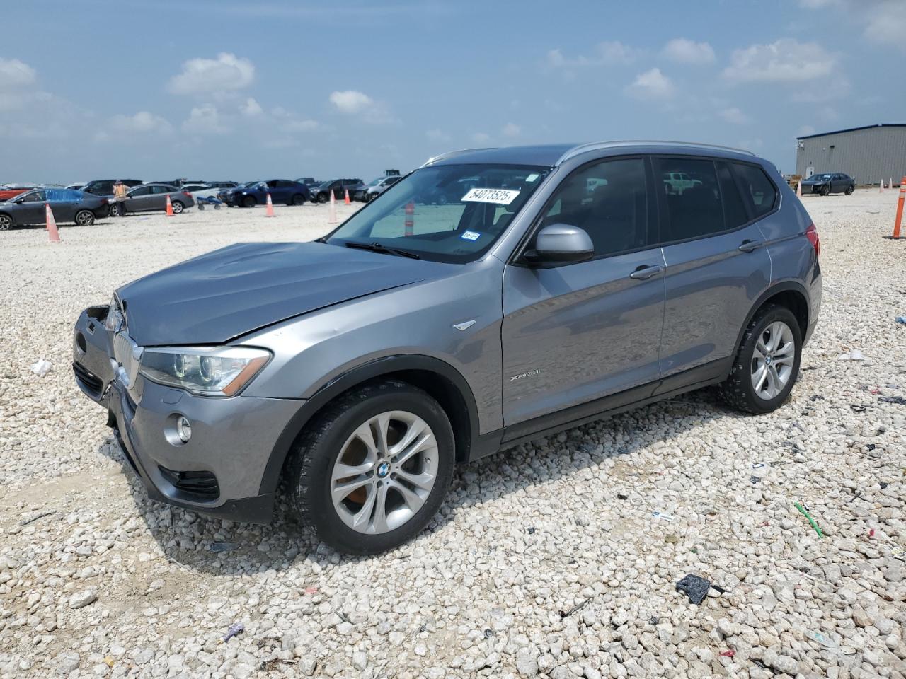 2016 Bmw X3 Xdrive35I იყიდება Temple-ში, TX - Front End