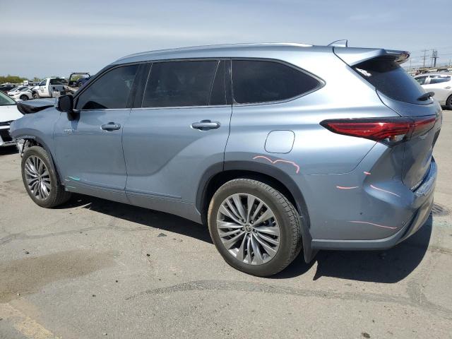  TOYOTA HIGHLANDER 2021 Синий