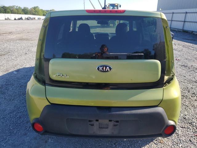  KIA SOUL 2015 Зеленый