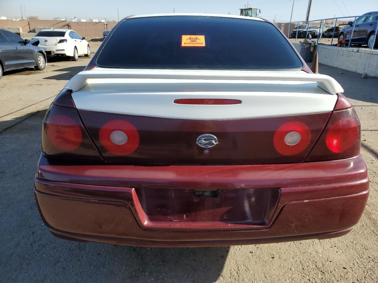 2001 Chevrolet Impala VIN: 2G1WF52E819350362 Lot: 65114845