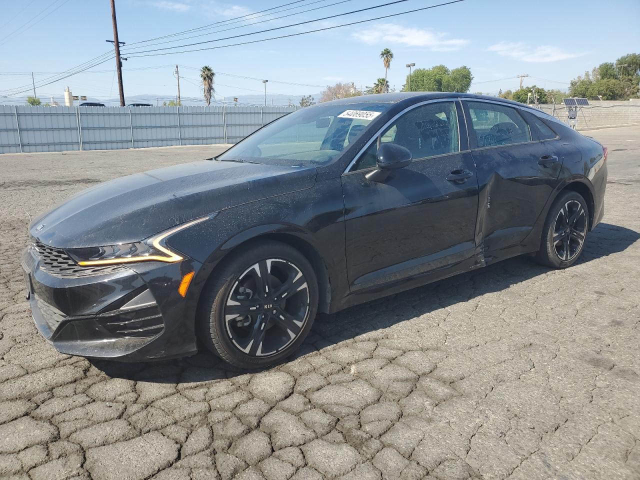 2021 Kia K5 Gt Line იყიდება Colton-ში, CA - Side